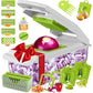 Vegetable Chopper with Container Mandoline Slicer for Kitchen Salad Prep