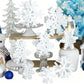 8Pcs 3D Wooden Snowflake Table Decor Christmas Winter Wonderland Centerpiece