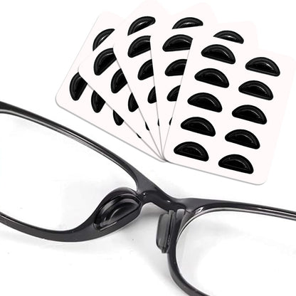 25 Pairs Eyeglass Nose Pads Self Adhesive Anti Slip Nose Pads for Glasses Sunglasses