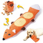 Roll Up Treat Dispensing Dog Toy with Squeaker for Small Medium Dogs