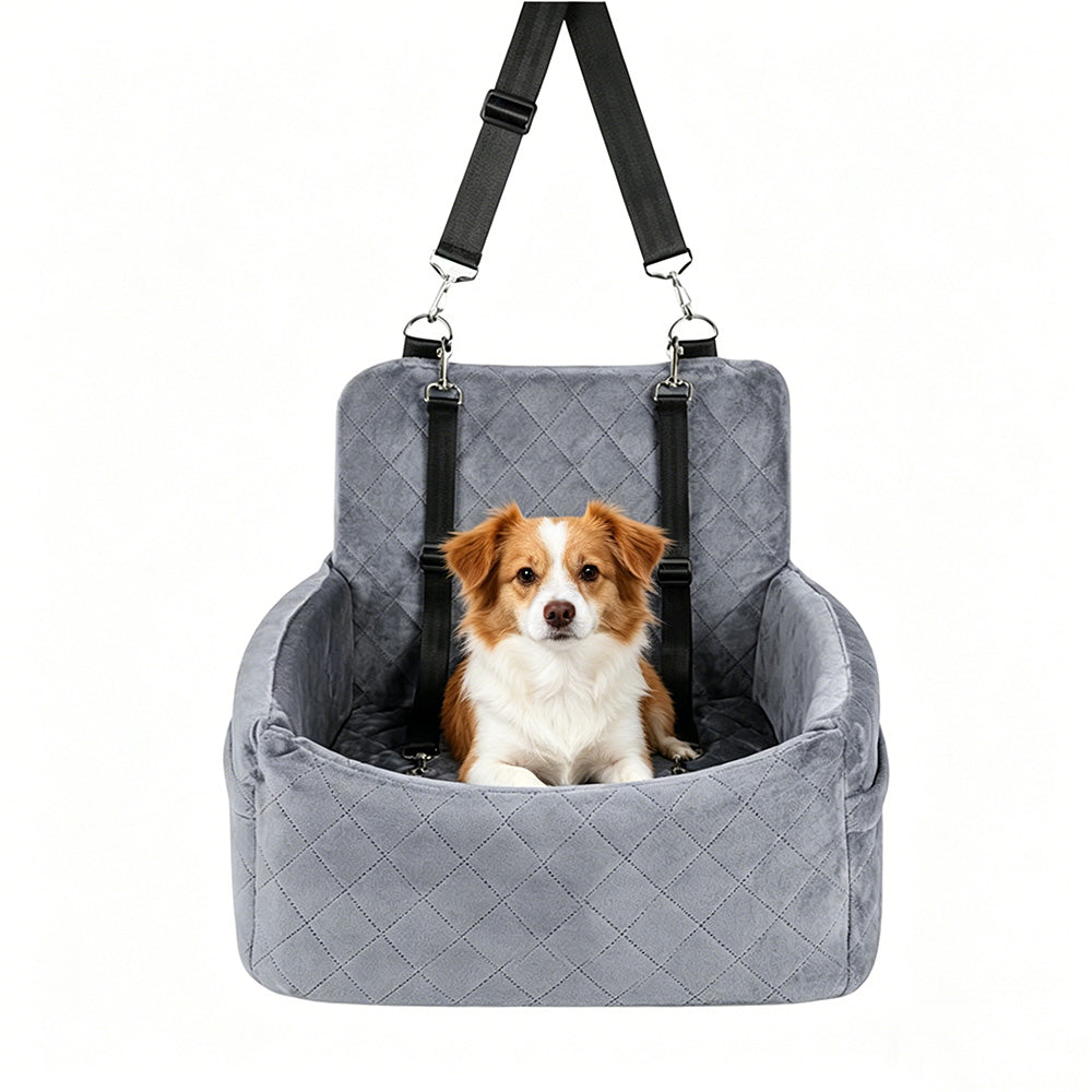 Car Dog Bed Pet Booster Seat For Small Dogs And Cats