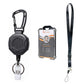 Badge Holder Retractable ID Cards Holder with Lanyard