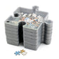 6 Layer Puzzle Storage Organizer Box Stackable Sorting Trays for 1000 Pieces