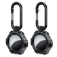 2-Pack for Airtag Holder Case with Keychain TPU Shockproof Cover Anti-Scratch Key Chain for AirTag