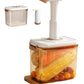 Vacuum Seal Food Storage Container with Lid Strainer Vacuum Pump Airtight Food Storage