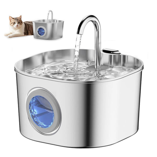 Electronic Automatic Pet Water Fountain USB 2.2L for Cats and Small Animals
