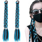 2Pcs 45cm Three-Strand Braiding Hair for Wigs and Hair Extensions
