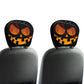 2 Pack Horror Face Car Headrest Covers for Halloween Parties and Pranks