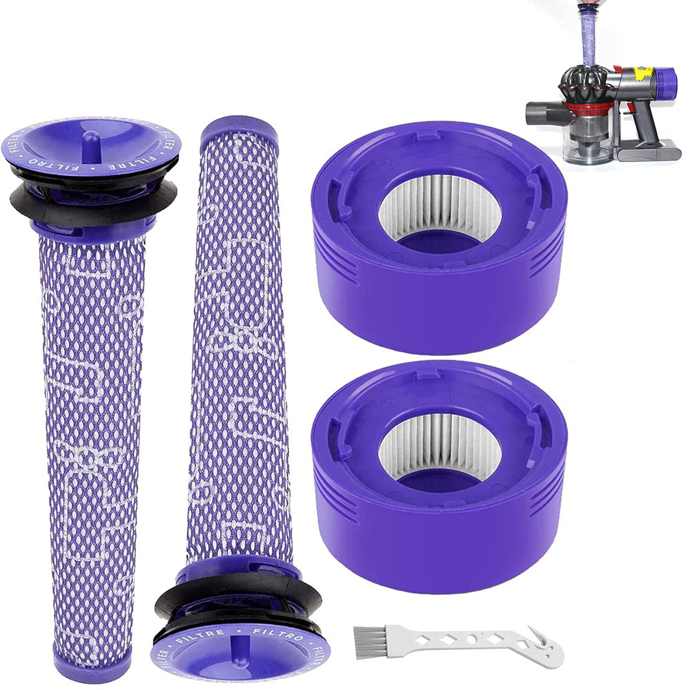 Vacuum Filter Replacement And Motor Back Cover Kit For Dyson V7 V8