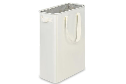 Slim Laundry Hamper Handles Collapsible Laundry Basket Thin Dirty Clothes Basket