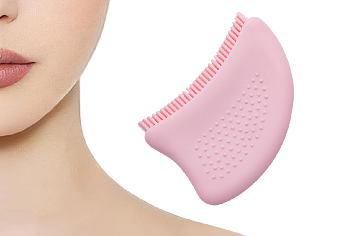 Silicone Contour Face Brush for Facial and Neck Massage