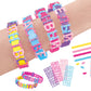 DIY Friendship Bracelet Kit Cool Maker Bracelet Maker with Charm and Stickers