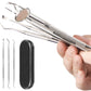 Professional Dental Tool Kit 6 Piece Stainless Steel Oral Care Set