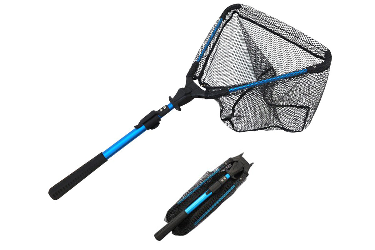 Foldable Fishing Net Aluminum Handle for Steelhead Salmon Fly Kayak Catfish Bass