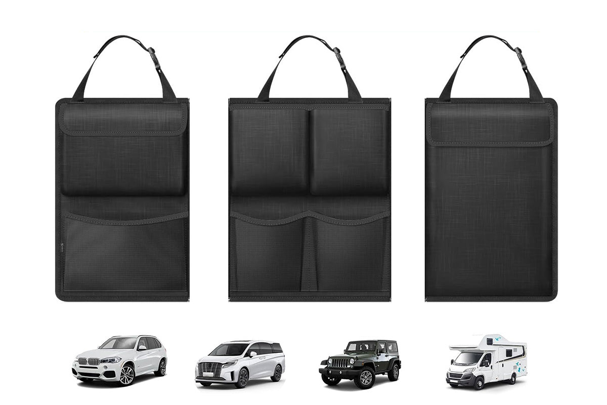 Car Trunk Organizer Large Capacity Backseat Trunk Organizer With Zippers Car Accessories