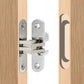 Stainless Steel 180 Degree Concealed Hinge for Cabinet Doors