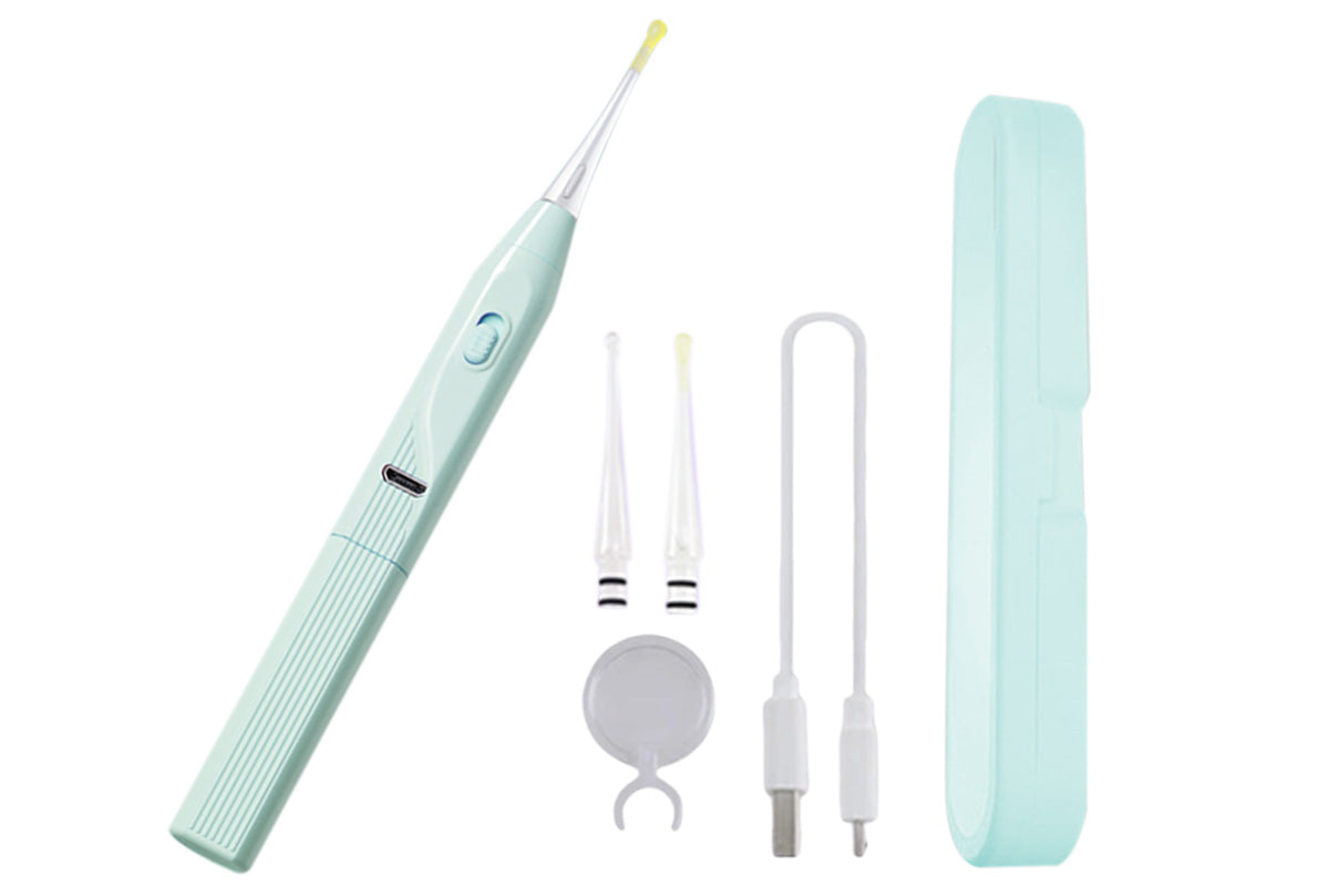 LED Lighted Ear Cleaner Kit USB Rechargeable Ear Wax Removal Tool