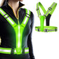Rechargeable LED Reflective Vest for Running Cycling Walking Horse Riding