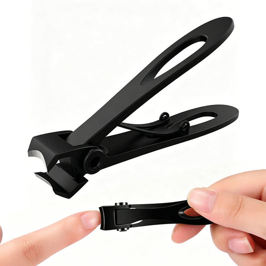 Wide Jaw Nail Clipper Strong Stainless Steel Toenail Cutter for Thick Nails