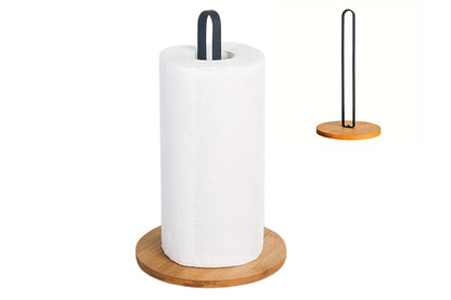 Paper Towel Holder Freestanding for Kitchen Countertop with Non Slip Base