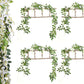 4Pcs Artificial Silk Wisteria Vine Hanging Garland 1.8 m for Home and Garden Decoration