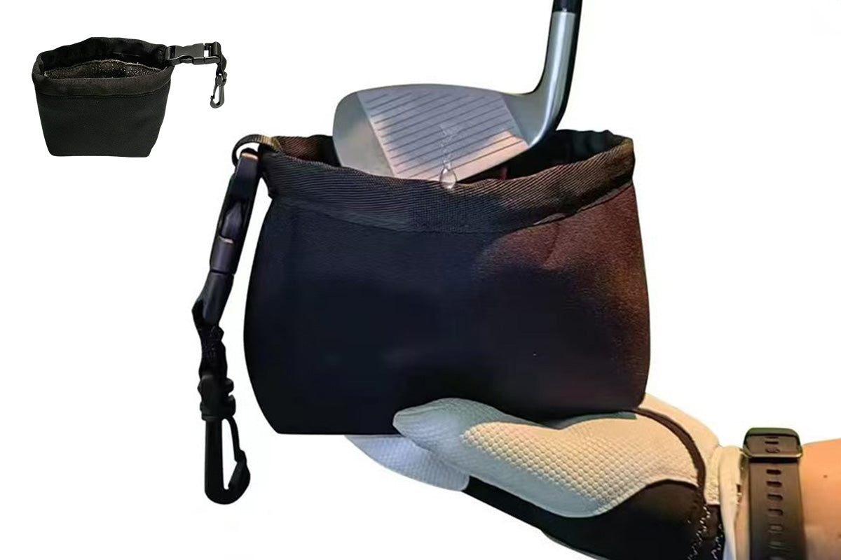 Golf Club and Golf Ball Cleaning Bag Waterproof Golf Club Cleaner