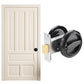 Hidden Door Lock Invisible Latch Double Sided Privacy Lock for Bedroom Bathroom Stainless Steel