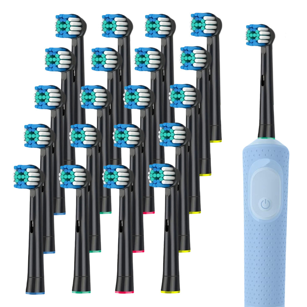 20 Pack Replacement Electric Toothbrush Heads for Oral B Soft Tooth Brush Heads