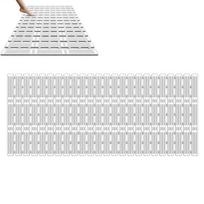 Non Slip Shower Mat with Suction Cups Bath Mat for Bathroom Kitchen Wet Floor