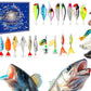 Fishing Advent Calendar Christmas Countdown Calendar Fishing Tackle Lures Gifts