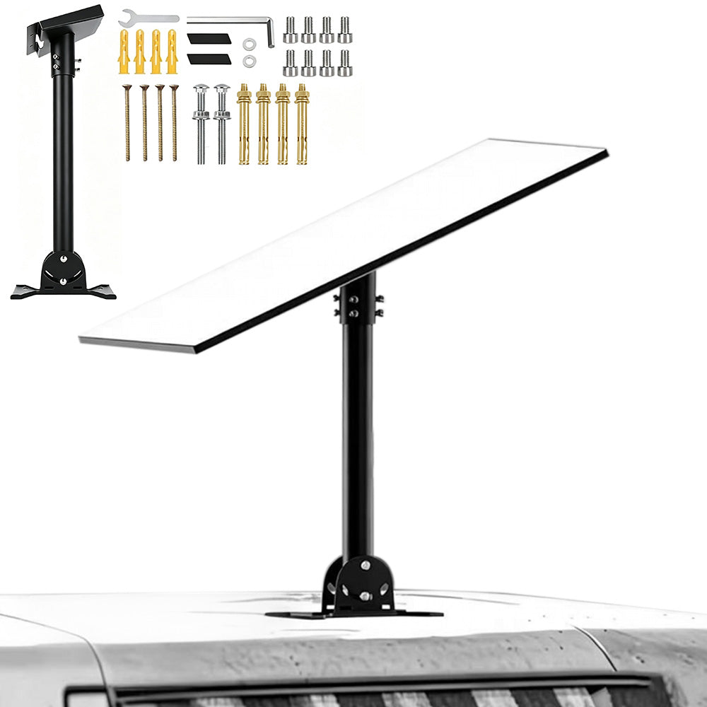 Adjustable Carbon Steel Wall and Roof Mount for Starlink 4 4X Gen 3