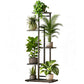 Five Tier Metal Plant Stand Indoor Balcony Shelf