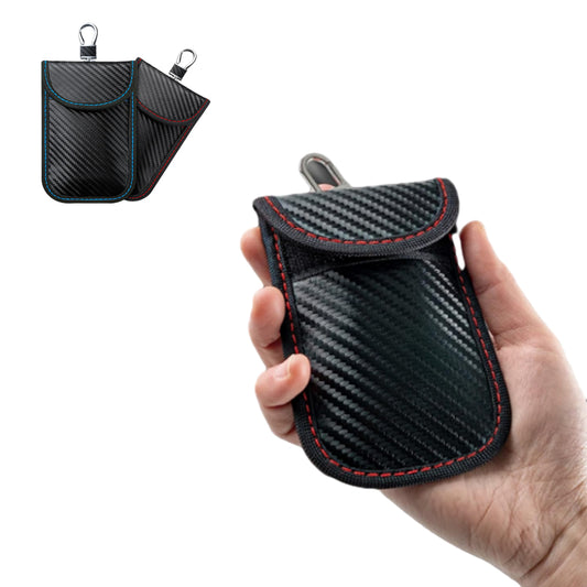 2Pcs Faraday Bags RFID Blocking Pouch KeyFob Storage Bags