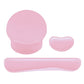 3Pcs Gaming Mouse Pad Mouse Pad with Wrist Rest Circle Curved Ergonomic Mousepad