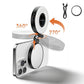 Phone Selfie Light Rechargeable Folding Phone Fill Light With Mirror
