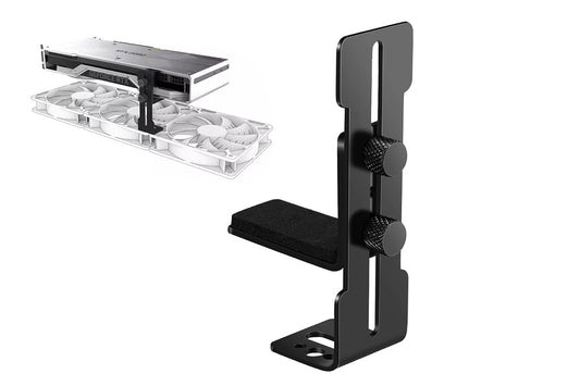 Universal Support Bracket Heavy Duty Graphics Card Holder for PC Cases