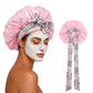 Satin Bonnet for Sleeping Double Layer Sleep Hair Bonnets Caps for Curly Braid Hair