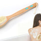 Dry Brushing Body Brush Back Scrubber for Shower Exfoliating Bath Bristle Brush