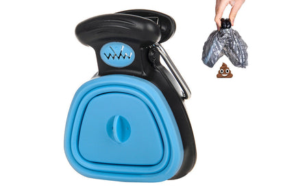 Handheld Pet Pooper Scooper Easy Pickup Cleaner Foldable Pet Poop Grabber