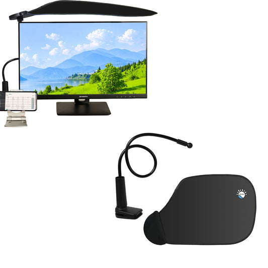 Adjustable Monitor Anti Glare Shield Flexible Blackout Panel