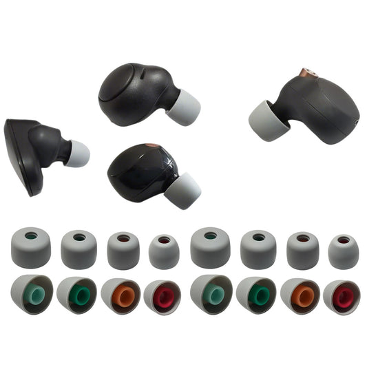 Silicone Eartips Ear Buds 8 Pairs Comfortable For Sony WF-1000XM5 Earphones