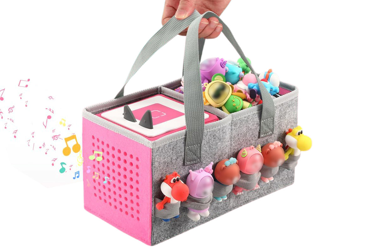 Portable Felt Cloth Musical Speaker Storage Bag
