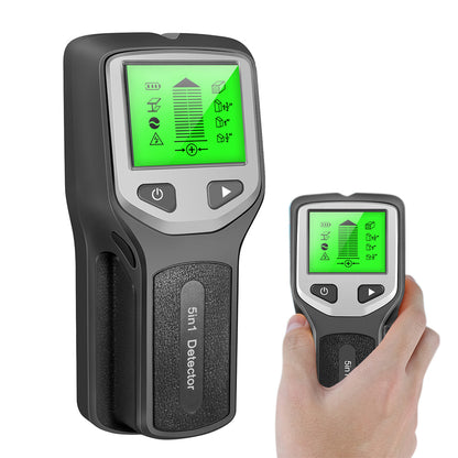 5 in 1 Stud Finder Wall Scanner with 5 Modes and LCD Display Electronic Stud Sensor for Home