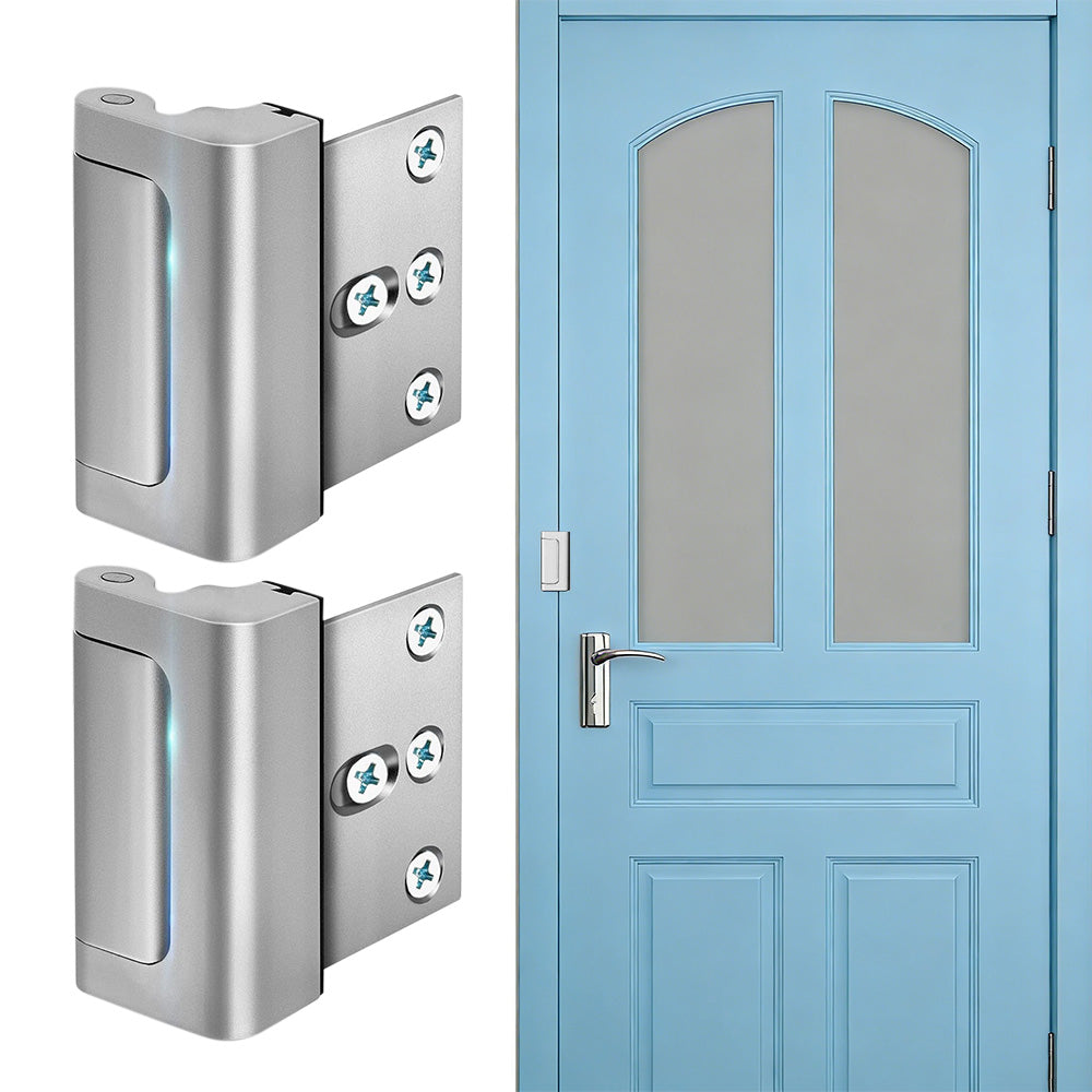 2 Pack Home Security Door Lock Door Reinforcement Lock