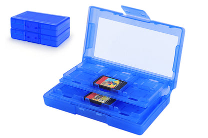 2PCS 24 In 1 Game Card Storage Box Game Card Box Organizer Compatible With Nitendo Switch