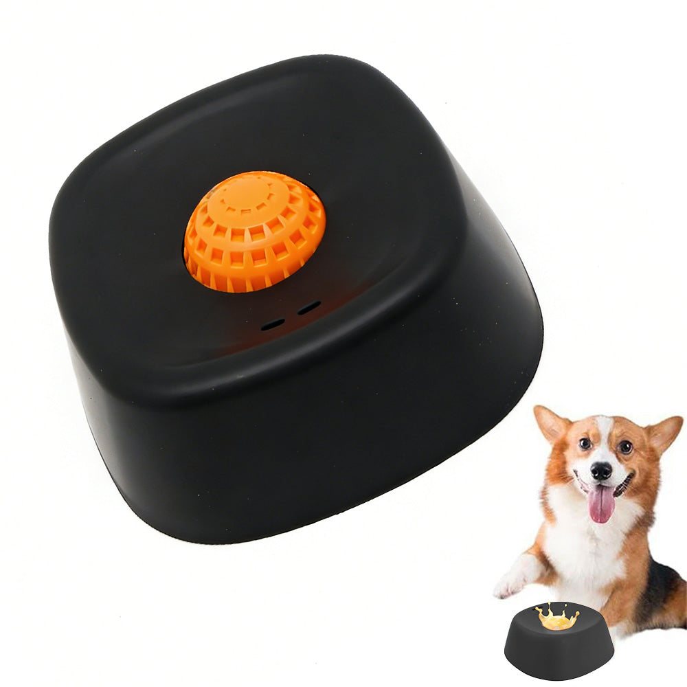 Slow Feeder Dog Bowls With Rolling Ball Anti-Choking For Liquid Treat