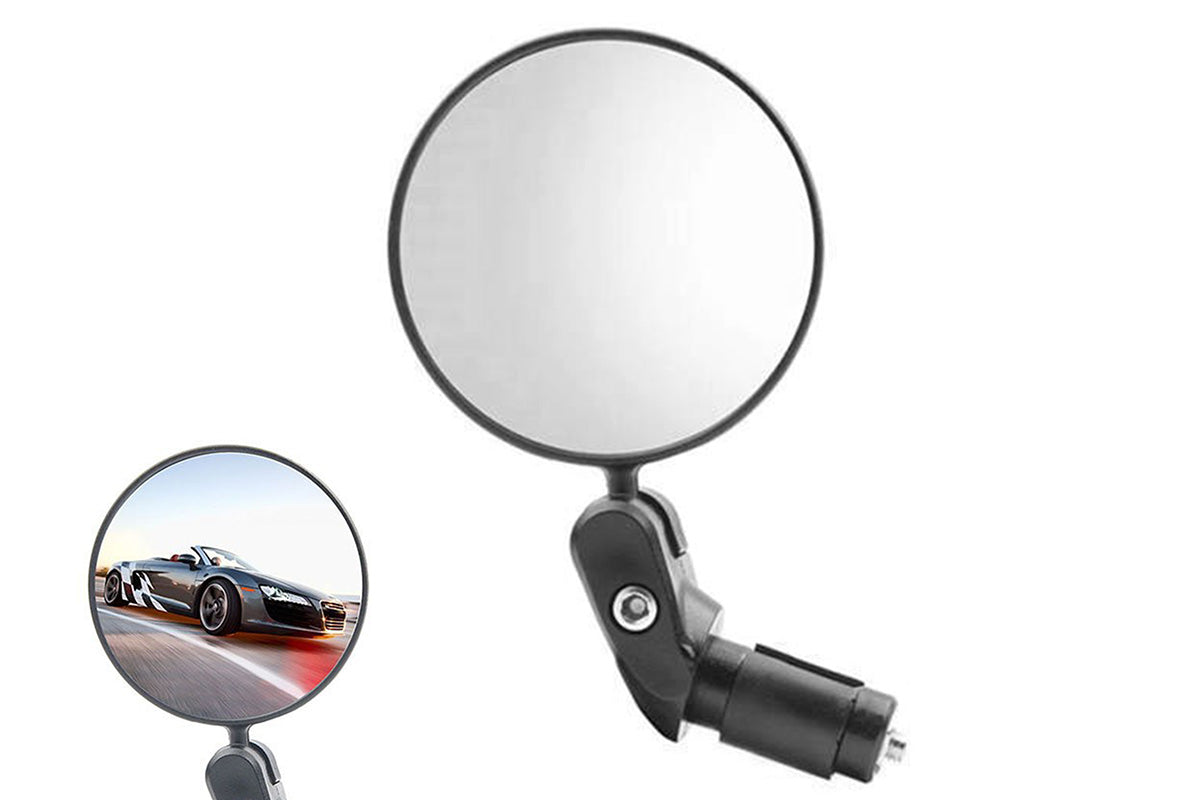 Handlebar Bike Mirrors Adjustable Bicycle Rearview Mirror for Mountain Road Bikes