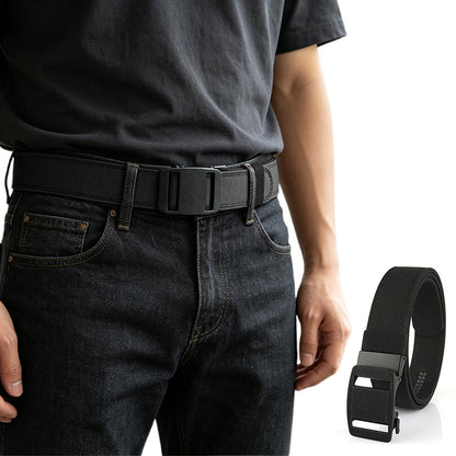 Double Layer Thickened Tactical Belt with Automatic Buckle