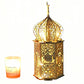 Christmas Wooden Lantern – Decorative Carved Hollow LED Night Light for Holiday Home Decor