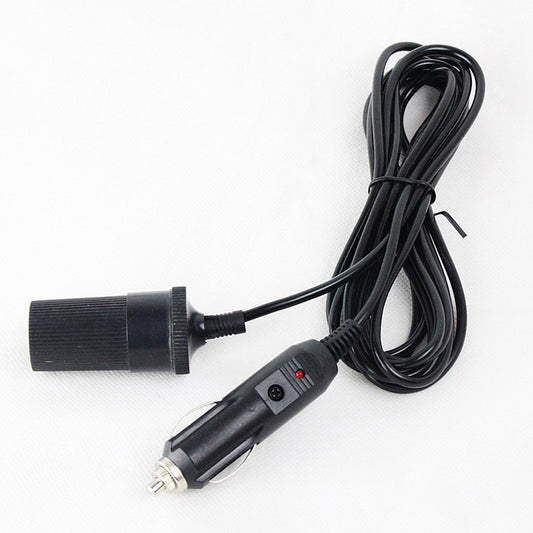 12V Car Cigarette Lighter Adapter Extension Cable Cord Plug Connector